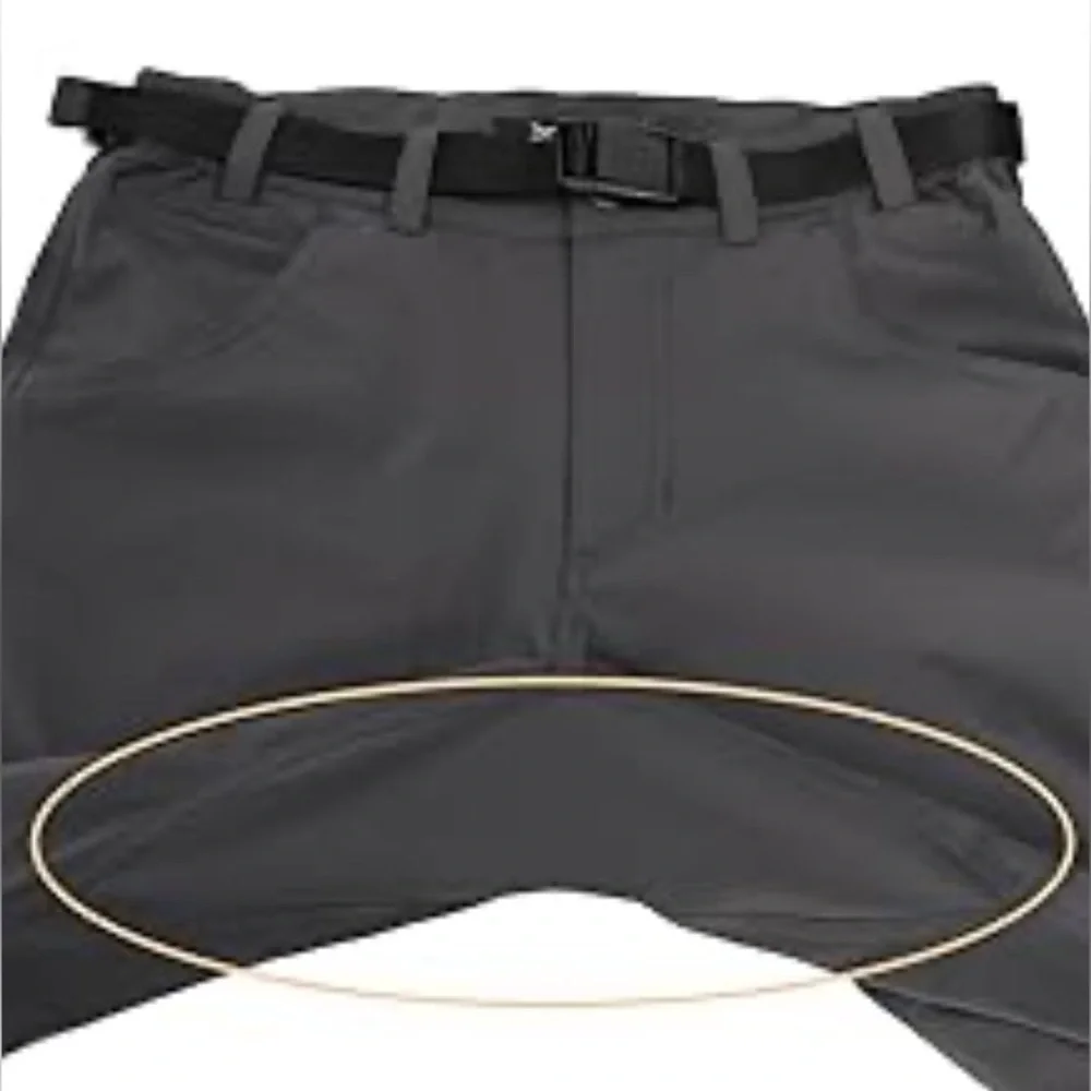 MIER Women’s Black Hiking Pants – Quick Dry, Stretch, Size 8